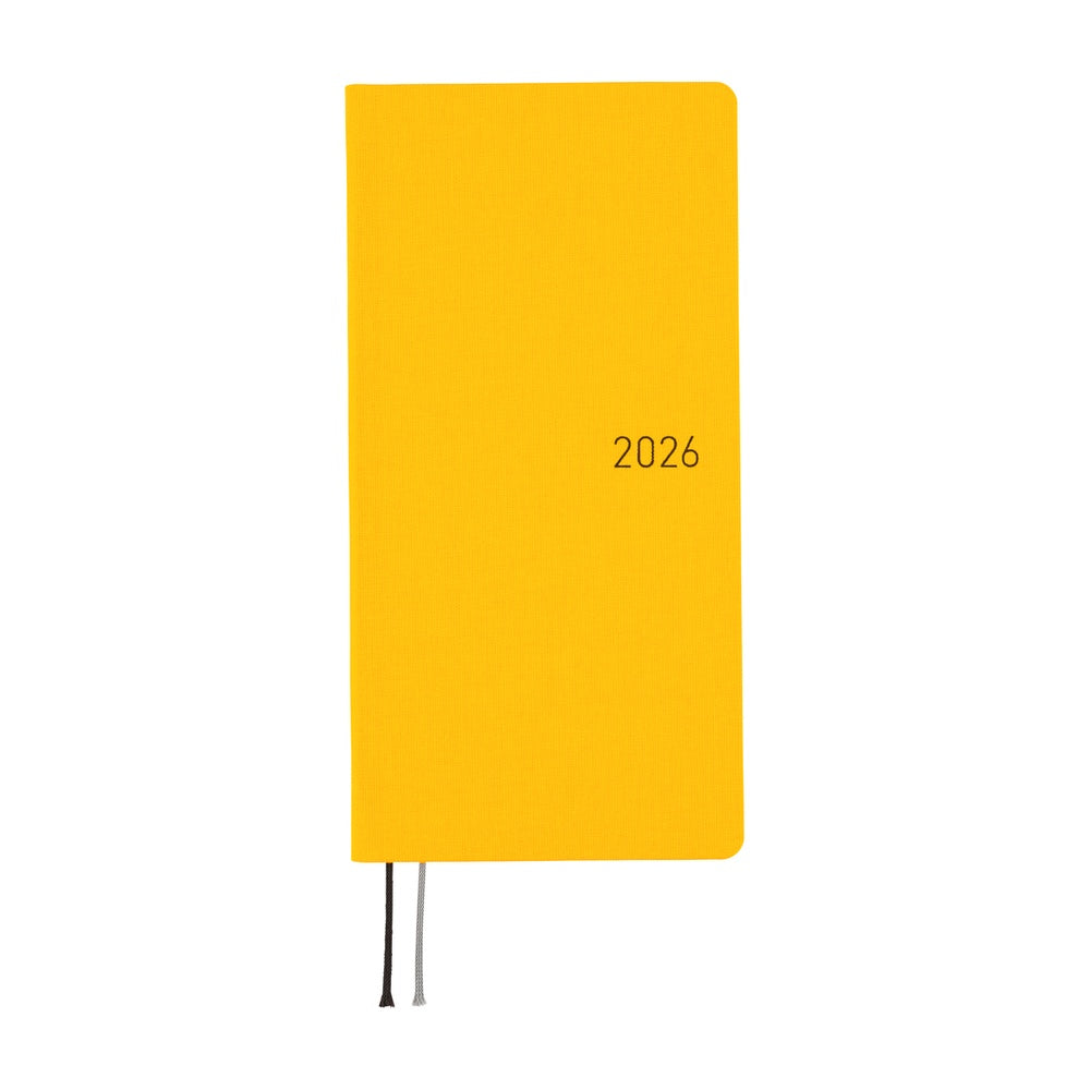 Hobonichi Techo 2026 Weeks - Colors: Full Moon Yellow (English)