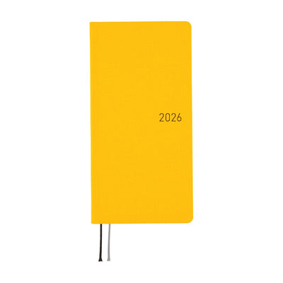 Hobonichi Techo 2026 Weeks - Colors: Full Moon Yellow (English)