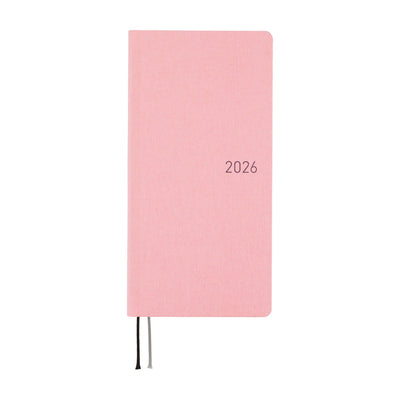Hobonichi Techo 2026 Weeks - Colors: Strawberry Milk (English)