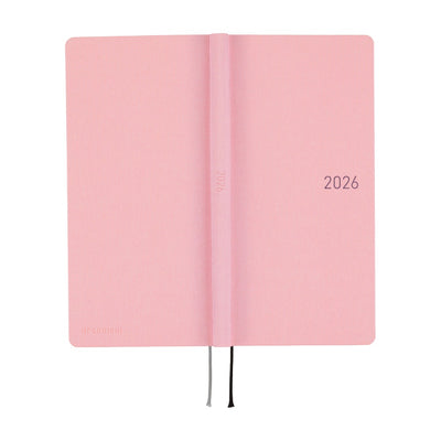Hobonichi Techo 2026 Weeks - Colors: Strawberry Milk (English)
