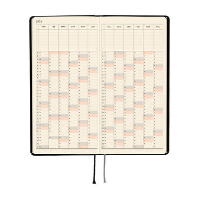 Hobonichi Techo 2026 Weeks - Yumi Kitagishi: White Cat’s Daily Life (English)