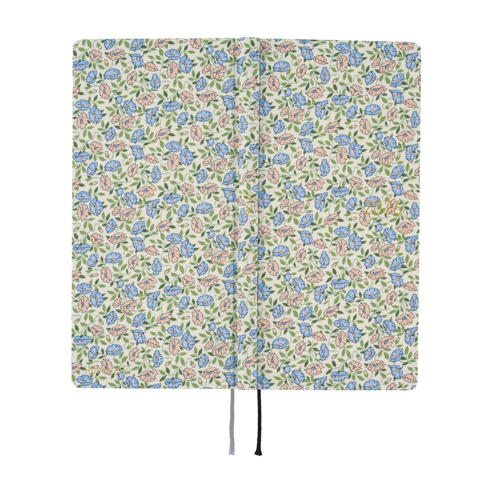 Hobonichi Techo 2026 Weeks - Liberty Fabrics: Sasha Kiora (English)