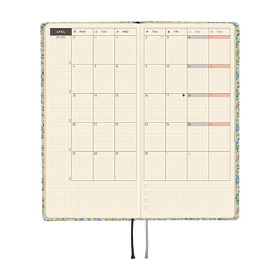 Hobonichi Techo 2026 Weeks - Liberty Fabrics: Sasha Kiora (English)