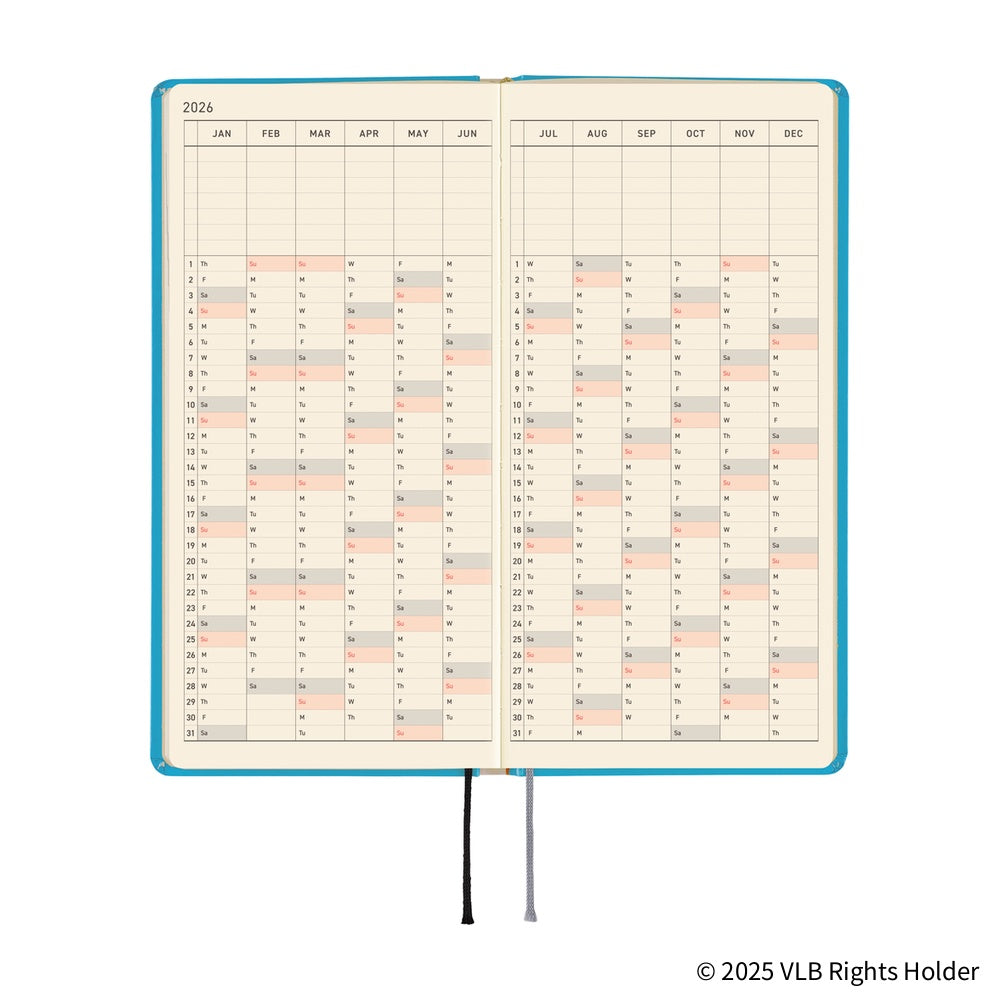 Hobonichi Techo 2026 Weeks - Virginia Lee Burton: The Little House (English)