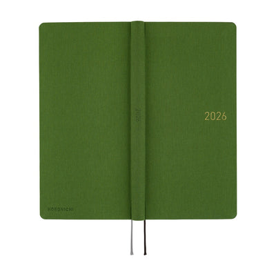 Hobonichi Techo 2026 Weeks - Colors: Antique Green (English)