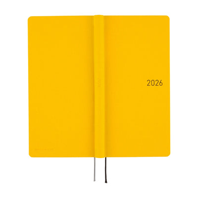 Hobonichi Techo 2026 Weeks MEGA - Colors: Full Moon Yellow (English)