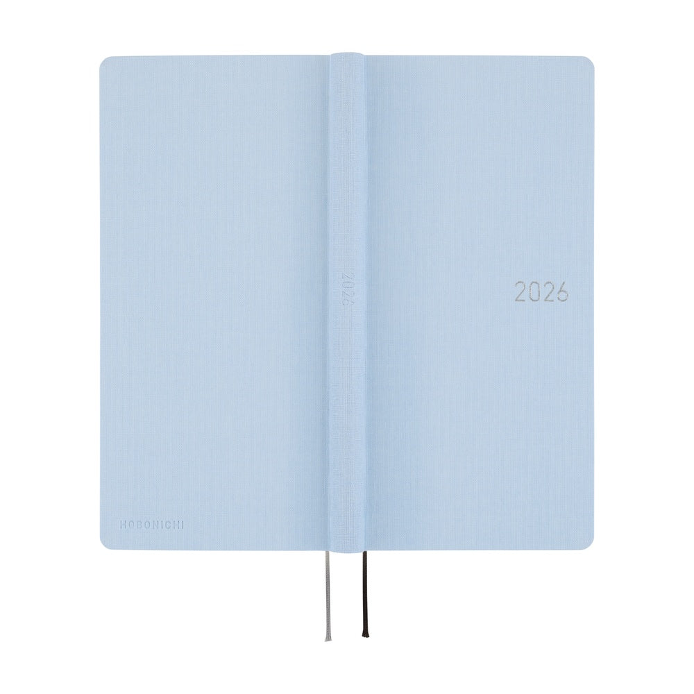 Hobonichi Techo 2026 Weeks MEGA - Colors: Sky Mist (English)