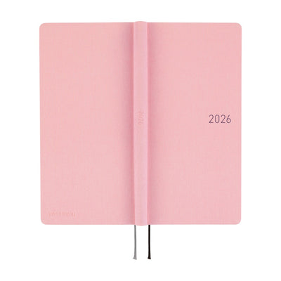 Hobonichi Techo 2026 Weeks MEGA - Colors: Strawberry Milk (English)
