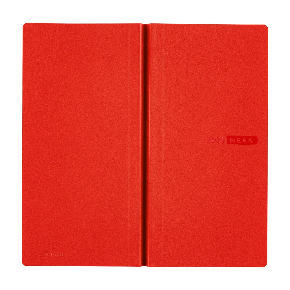Hobonichi Techo 2026 Weeks MEGA - Sneaker: Tomato Red (English)