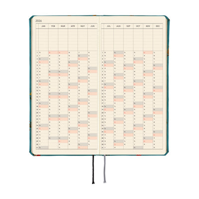 Hobonichi Techo 2026 Weeks - Bow & Tie: In the Forest (English)