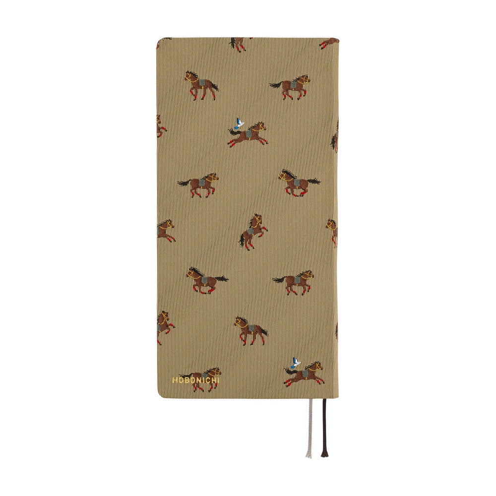 Hobonichi Techo 2026 Weeks - Bow & Tie: Galloping Horses (English)