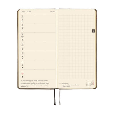 Hobonichi Techo 2026 Weeks - Bow & Tie: Galloping Horses (English)