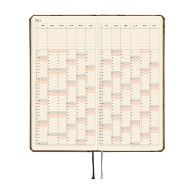Hobonichi Techo 2026 Weeks - Bow & Tie: Galloping Horses (English)