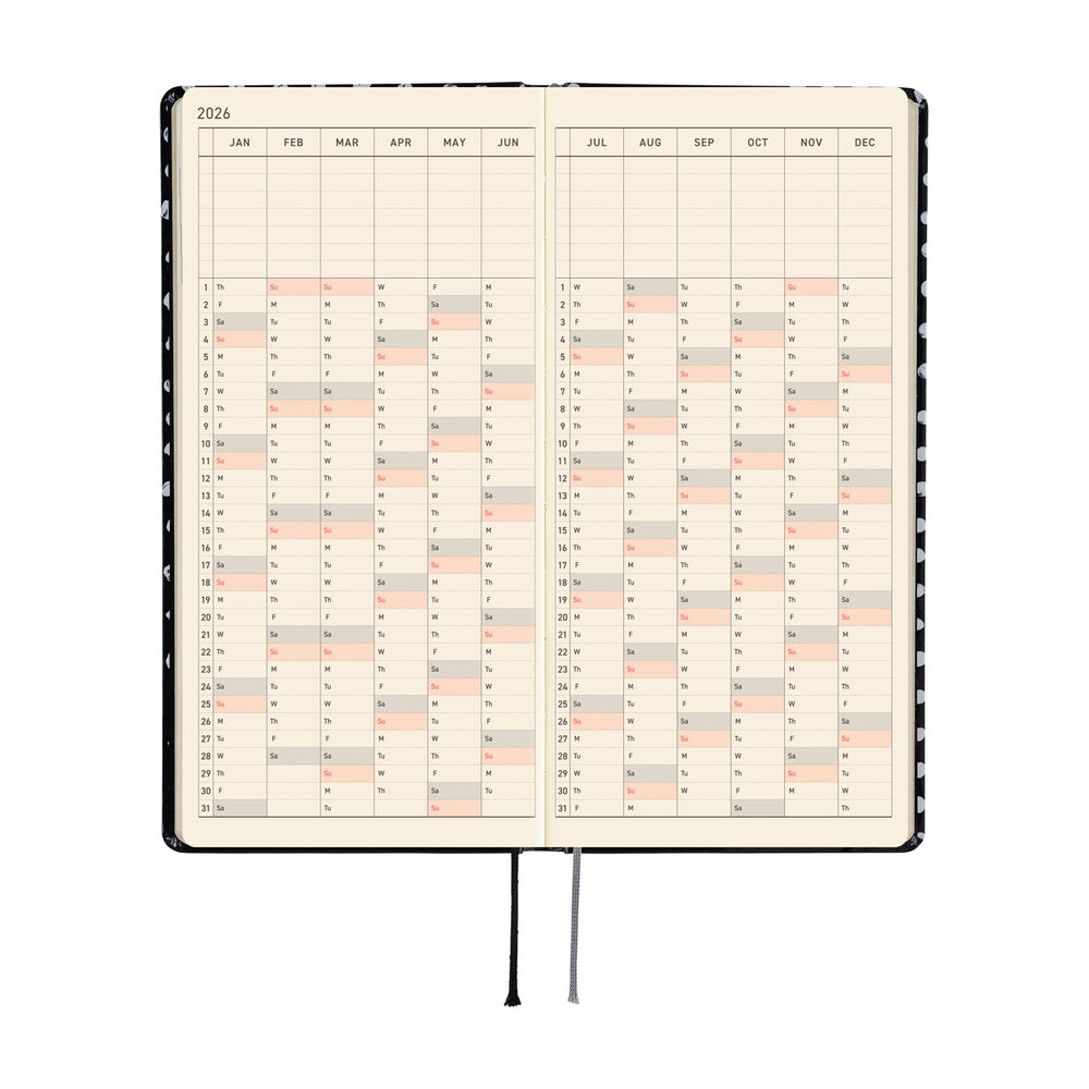 Hobonichi Techo 2026 Weeks - Makoto Matsubayashi: Dot (English)