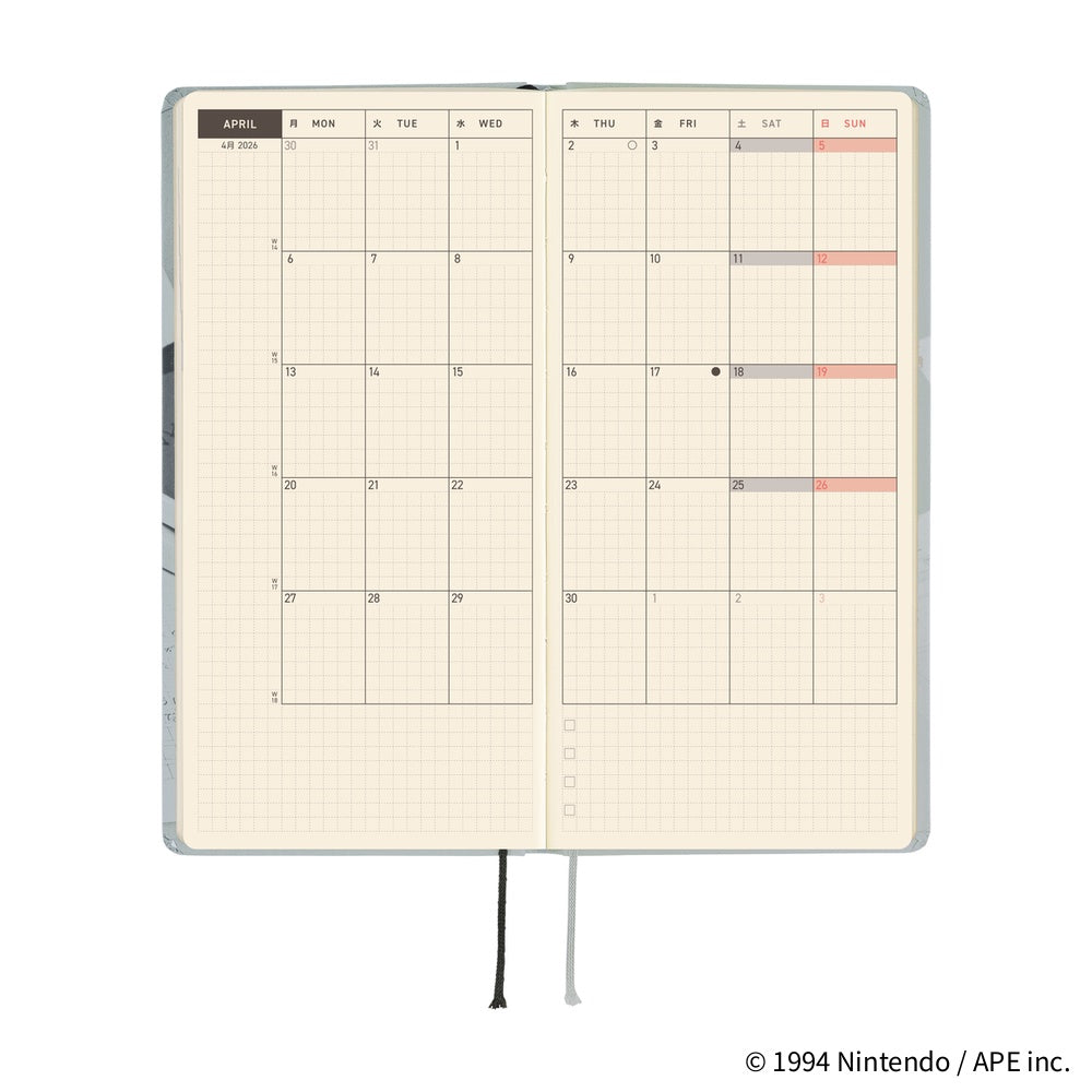 Hobonichi Techo 2026 Weeks - MOTHER: The Secret of MOTHER 2 (English)