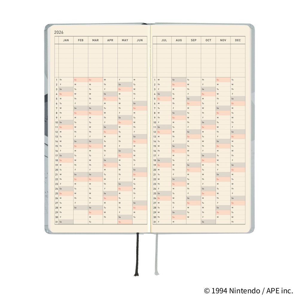Hobonichi Techo 2026 Weeks - MOTHER: The Secret of MOTHER 2 (English)