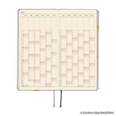 Hobonichi Techo 2026 Weeks - ONE PIECE Magazine: Hiriluk’s Cherry Blossoms (English)