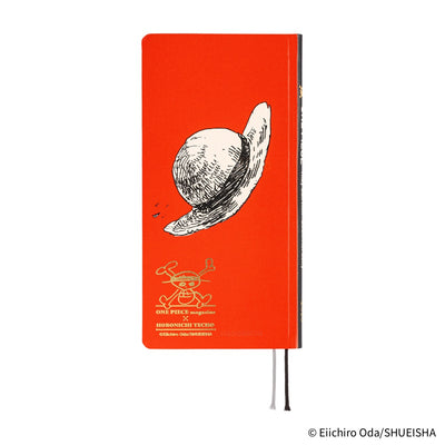 Hobonichi Techo 2026 Weeks - ONE PIECE Magazine: Straw Hat Luffy, Red (English)