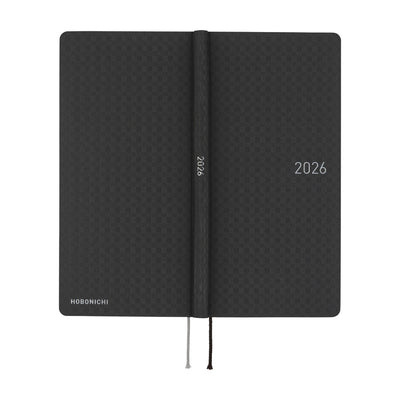 Hobonichi Techo 2026 Weeks - Paper Series: Black Gingham (English)