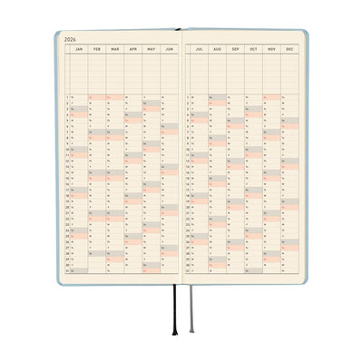 Hobonichi Techo 2026 Weeks - Paper Series: Sky (English)