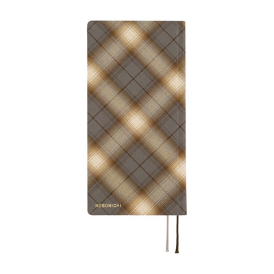 Hobonichi Techo 2026 Weeks - Shirt Fabric: Foggy Plaid (English)
