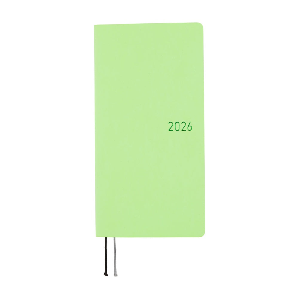 Hobonichi Techo 2026 Weeks - Smooth: Melon Sorbet (English)