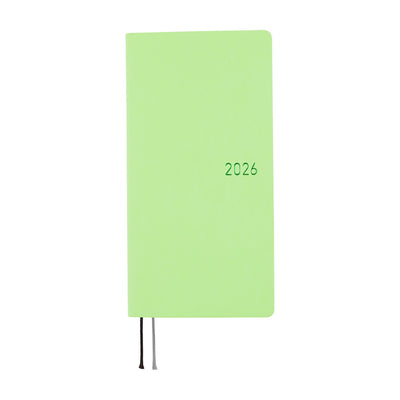 Hobonichi Techo 2026 Weeks - Smooth: Melon Sorbet (English)