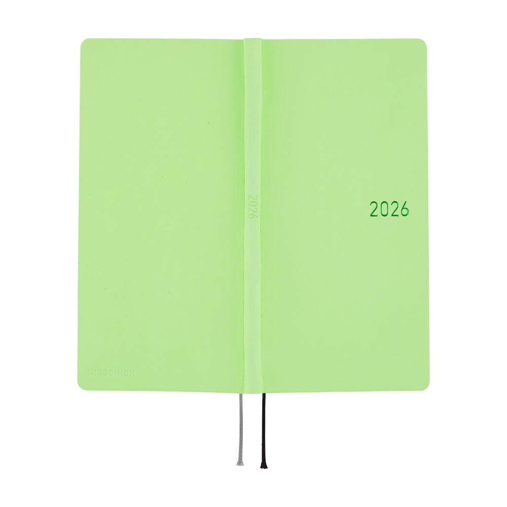 Hobonichi Techo 2026 Weeks - Smooth: Melon Sorbet (English)
