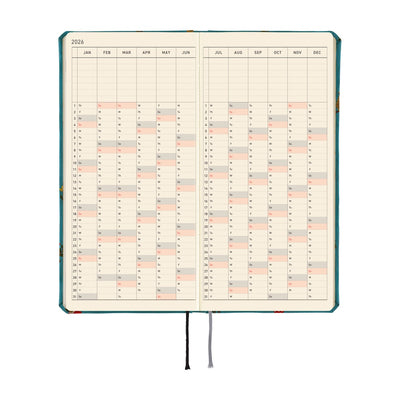 Hobonichi Techo 2026 Weeks - Bow & Tie: In the Forest (English)