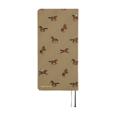 Hobonichi Techo 2026 Weeks - Bow & Tie: Galloping Horses (English)