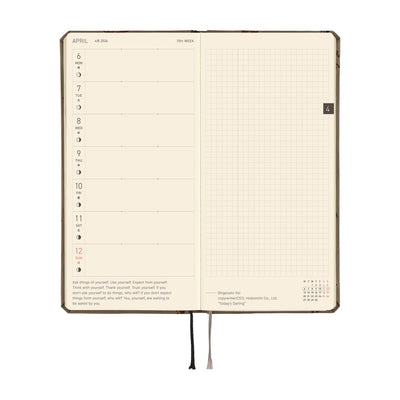 Hobonichi Techo 2026 Weeks - Bow & Tie: Galloping Horses (English)