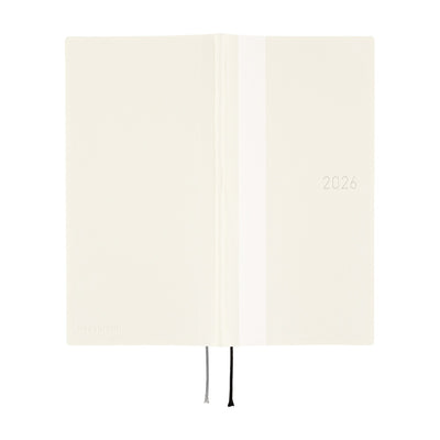Hobonichi Techo 2026 Weeks - White Line: Ivory (English)
