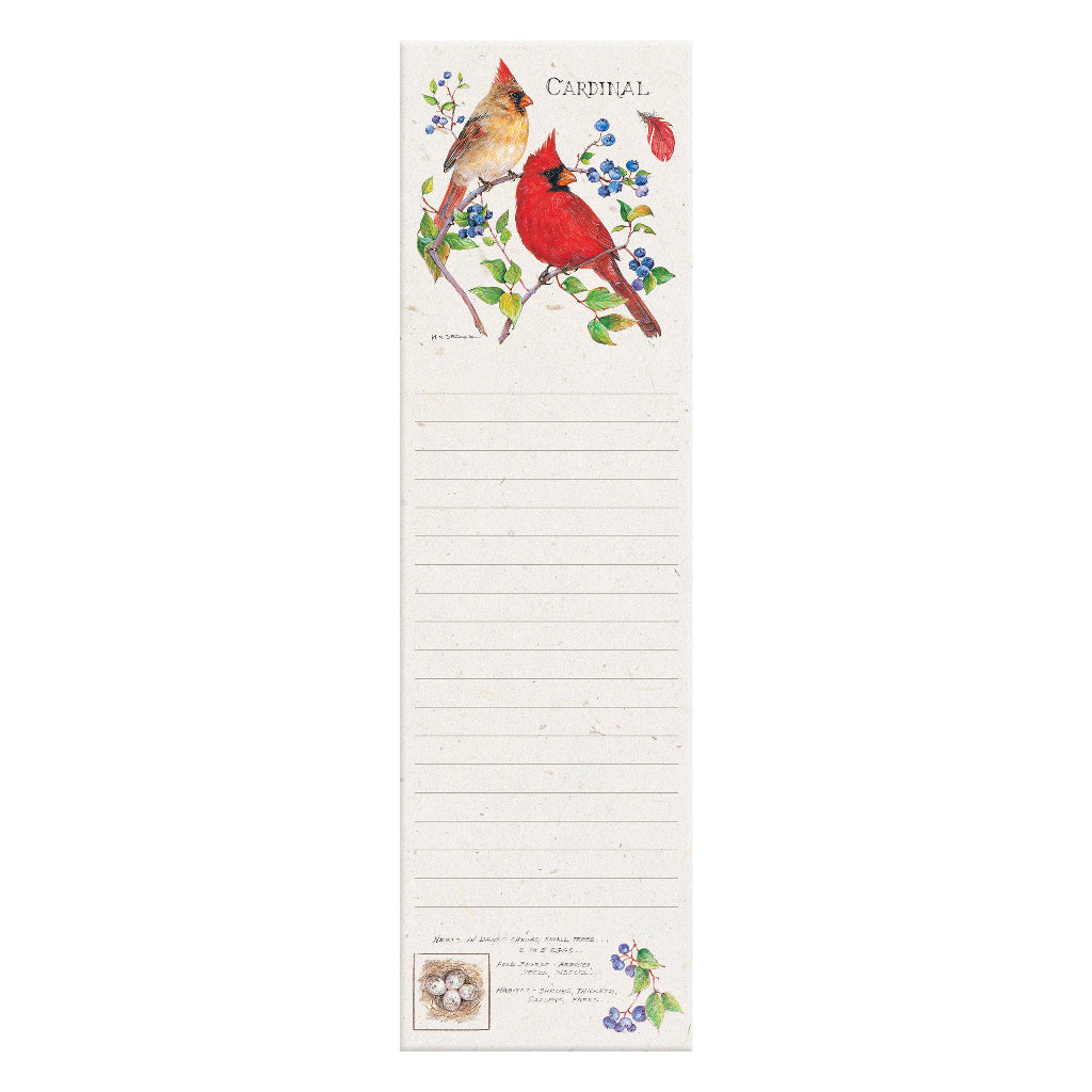 Cardinal Note Paper Cardinal Magnetic List Pad