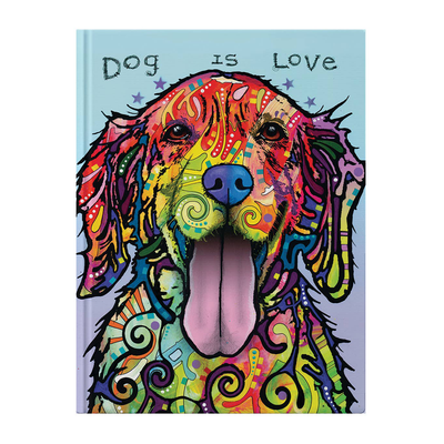 Dean Russo Dog is Love Lined Notebook