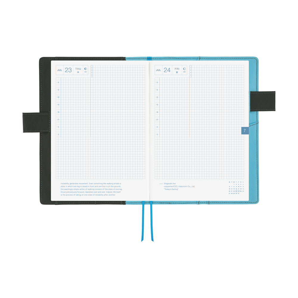 Hobonichi Techo 2026 Original Book & Cover, A5 - Yuichi Inoue: Jo; Going Up (Jan/Mon Start)