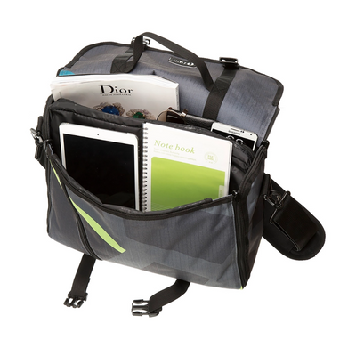 Zipit Reversible Messenger Laptop Bag  at Lighthouse Paper Co. in Melbourne, FL, Image 3