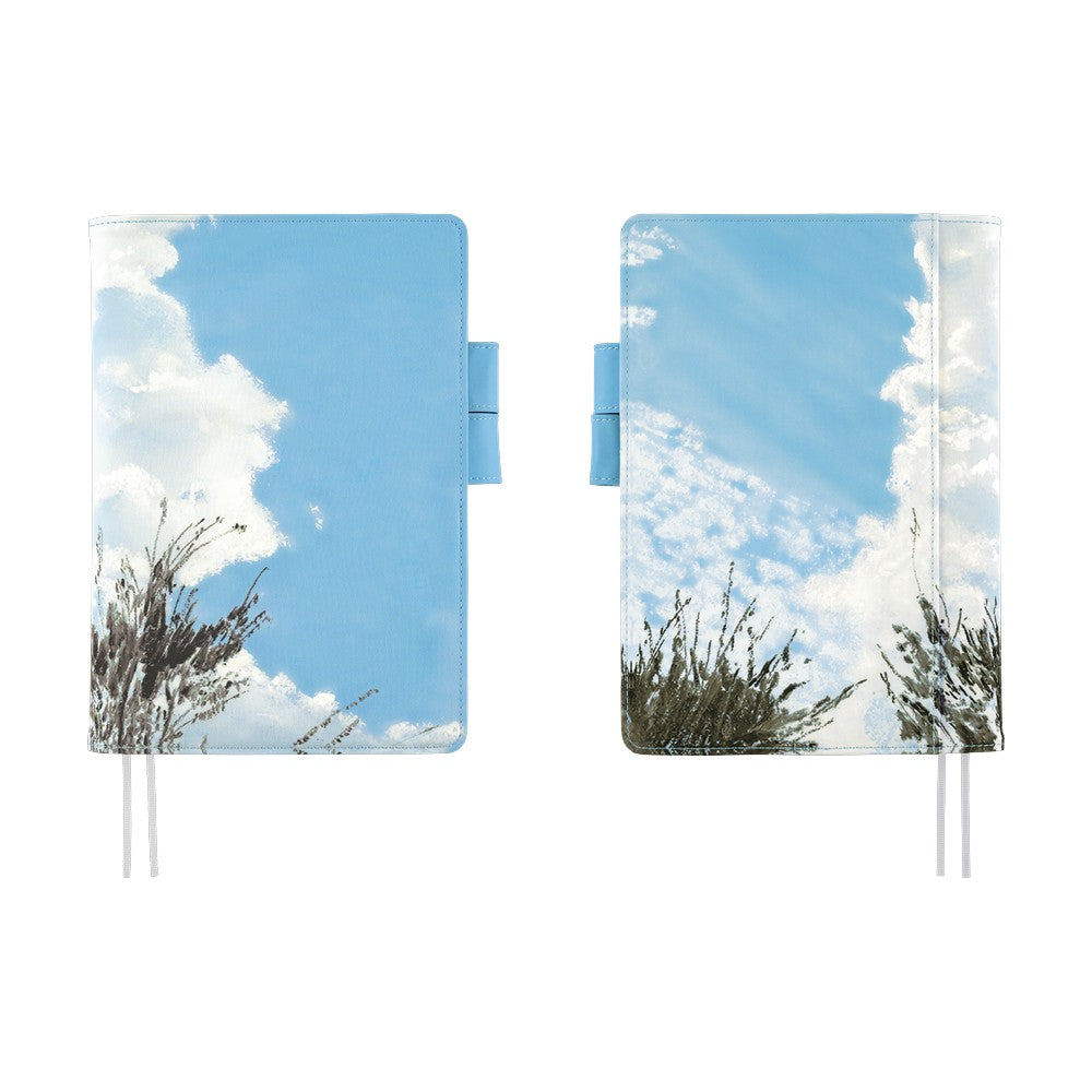 Hobonichi Techo 2026 Cousin Book & Cover, A5 - Kyohei Sakaguchi: Field Sky (Jan/Mon Start)