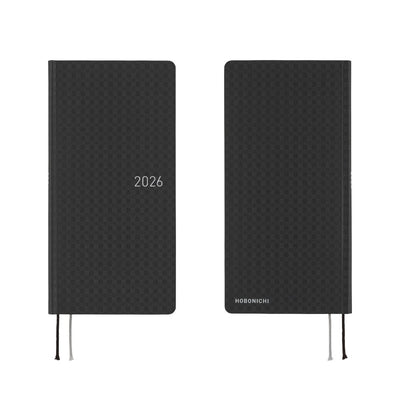 Hobonichi Techo 2026 Weeks - Paper Series: Black Gingham (English)