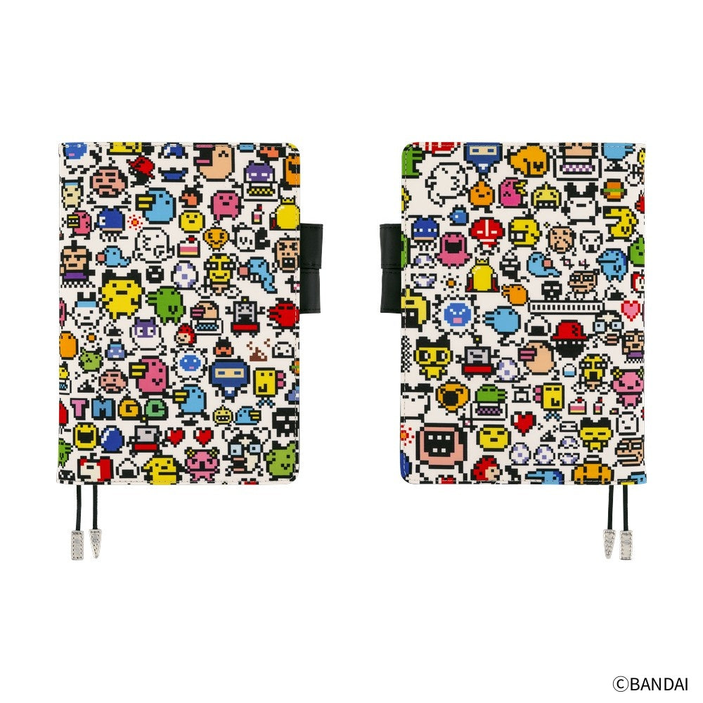 Hobonichi Techo 2026 Cousin Book & Cover, A5 - Tamagotchi: Tamagotchi Techo Discovered! (Jan/Mon Start)
