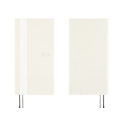 Hobonichi Techo 2026 Weeks - White Line: Ivory (English)