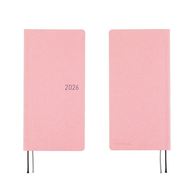 Hobonichi Techo 2026 Weeks - Colors: Strawberry Milk (English)