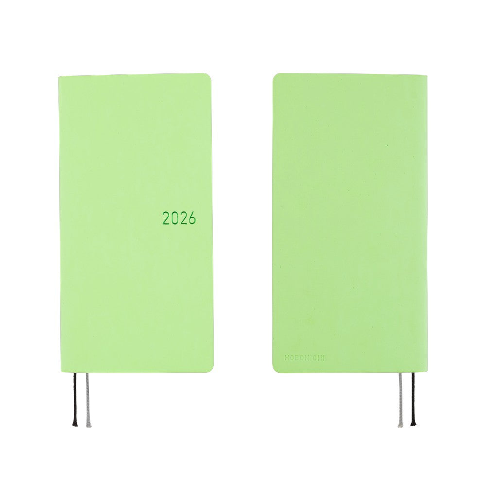 Hobonichi Techo 2026 Weeks - Smooth: Melon Sorbet (English)