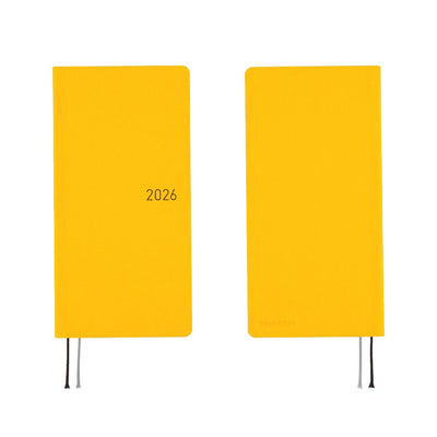 Hobonichi Techo 2026 Weeks - Colors: Full Moon Yellow (English)