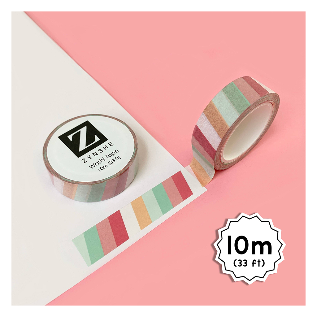 Pastel Stripe Washi Tape