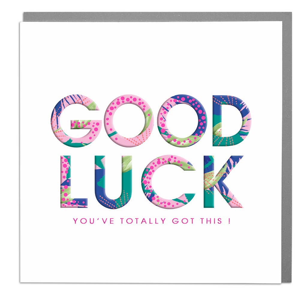 Good Luck Card