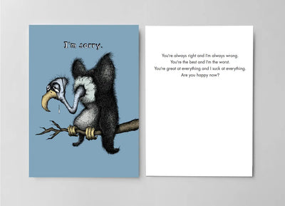 I'm Sorry/You're Always Right Card