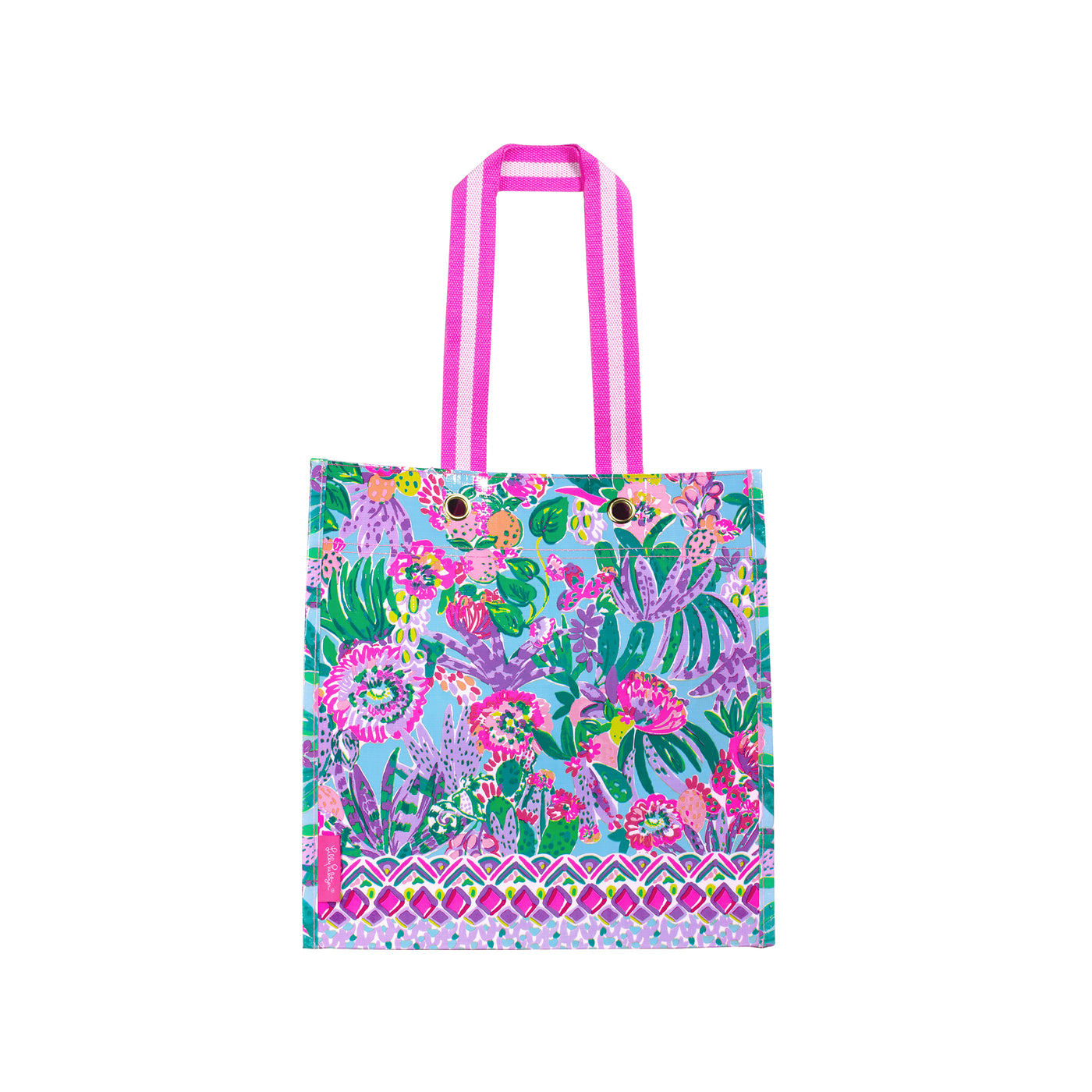 Lilly Pulitzer Market Tote, Me and My Zesty