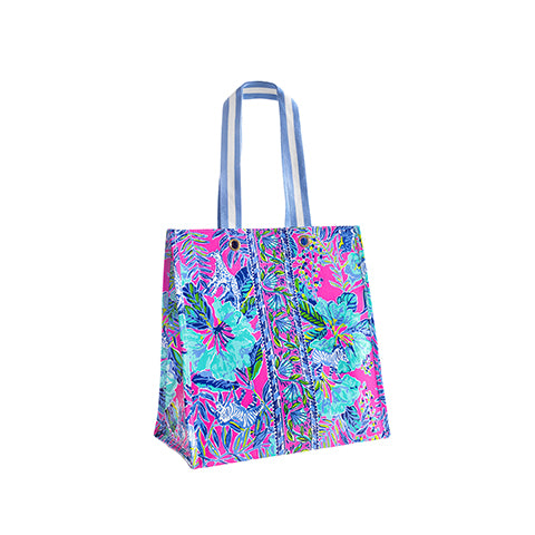 Lilly Pulitzer Market Tote, Lil Earned Stripes