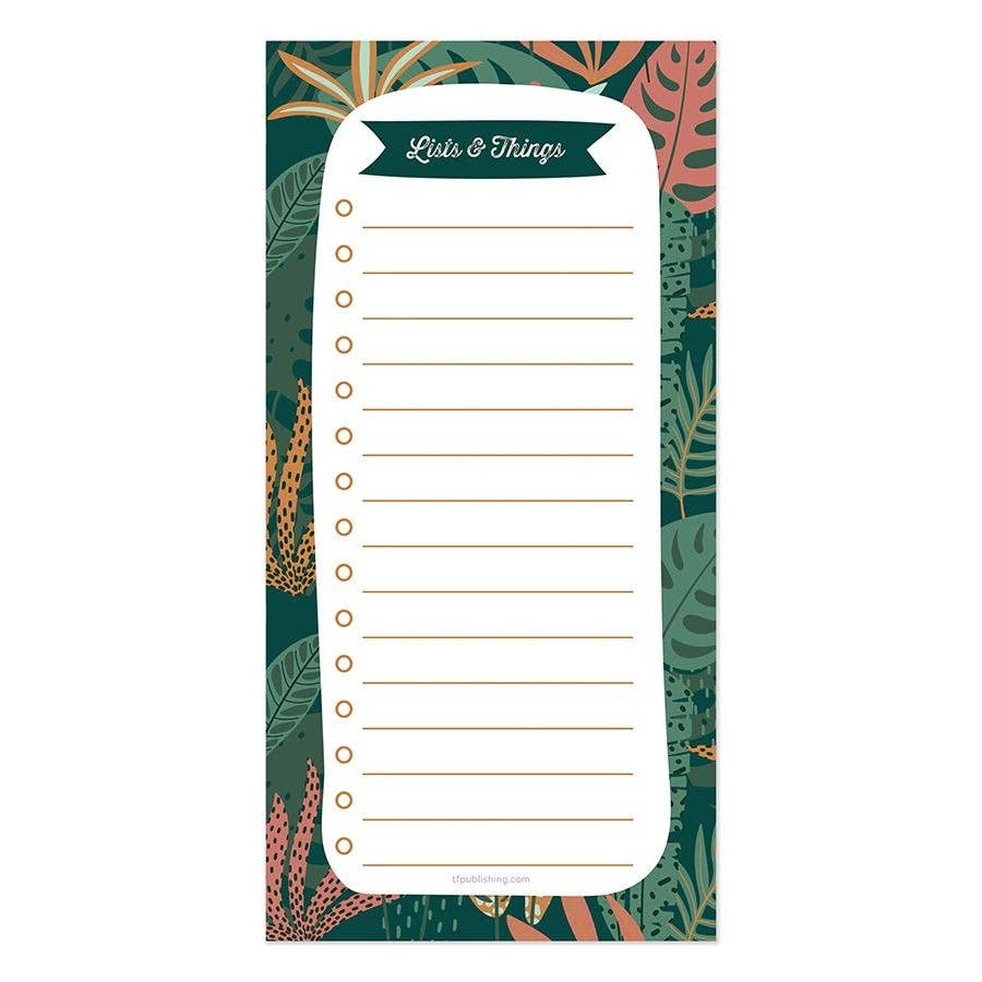 Enchanted Lists and Things Boho Magnet List Pad
