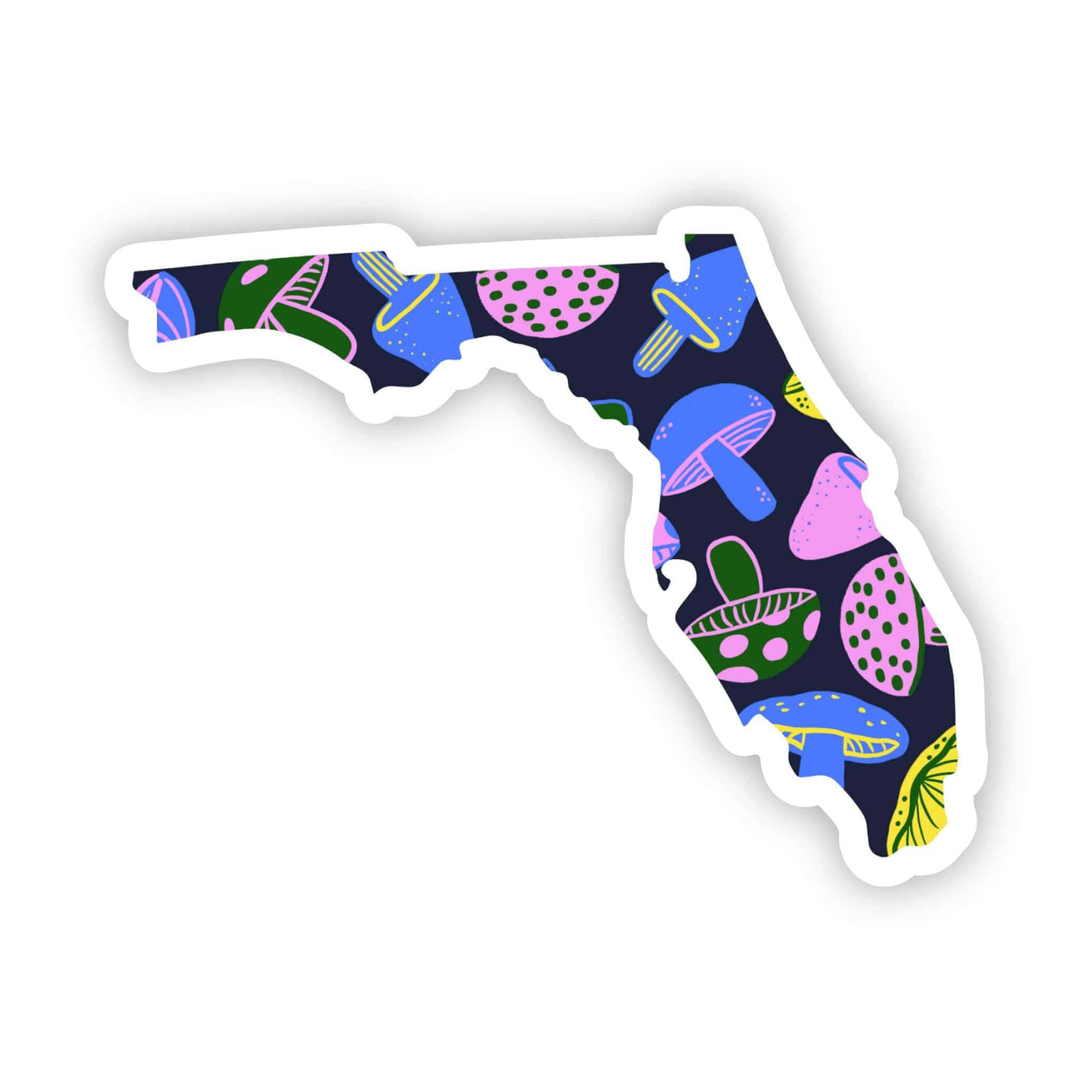 Florida Sticker - Mushrooms